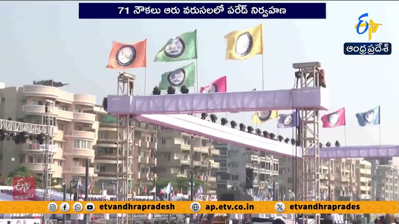 విశాఖ తీరంలో అంతర్జాతీయ యుద్ధనౌకల సమీక్ష| International Fleet Review at Vizag Coast