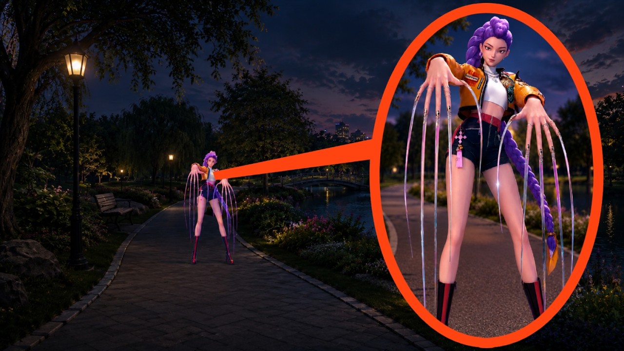 WE FOUND NAILS LADY in the PARK at 3AM!! (WAS IT RUMI?)
