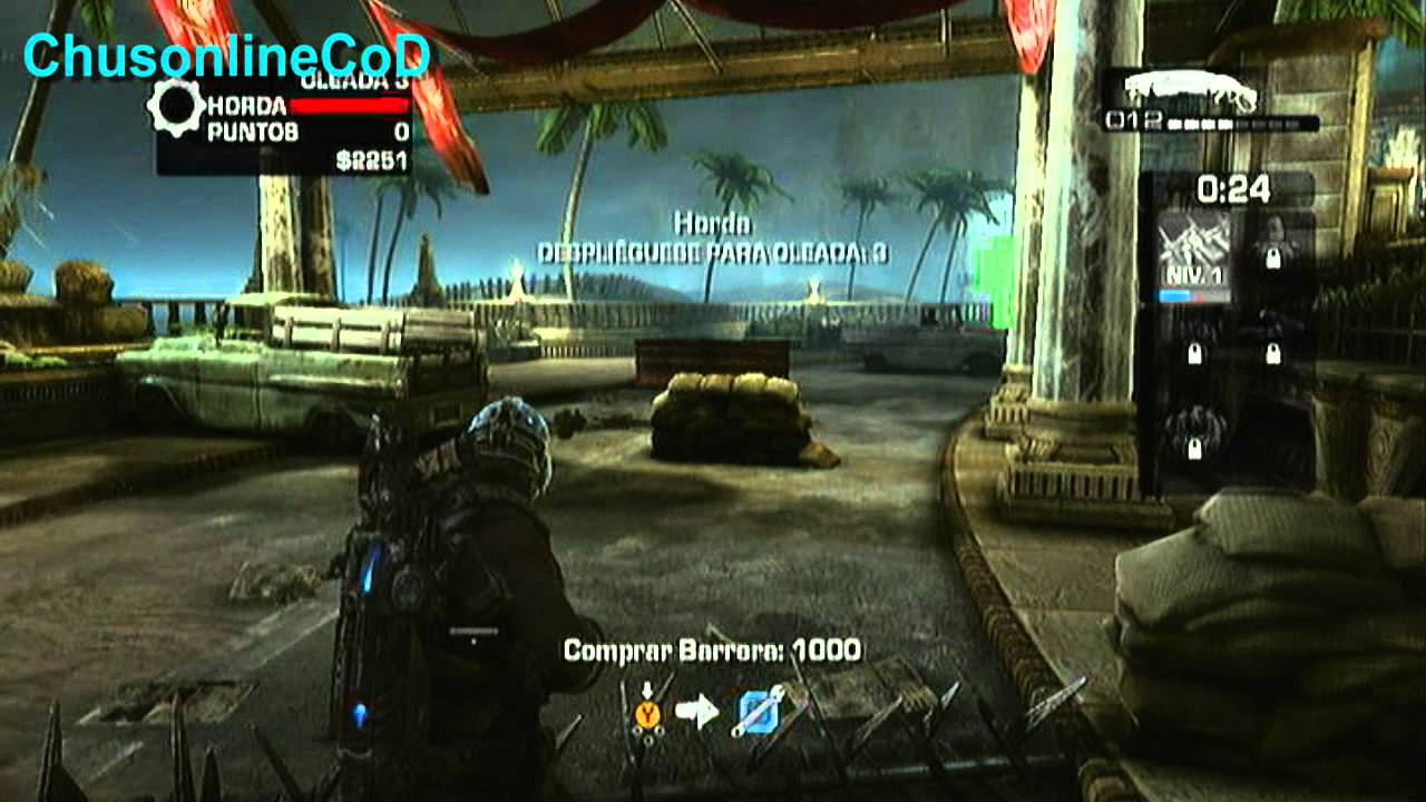 Gears of war 3 modo horda | Reto hamerbust | 