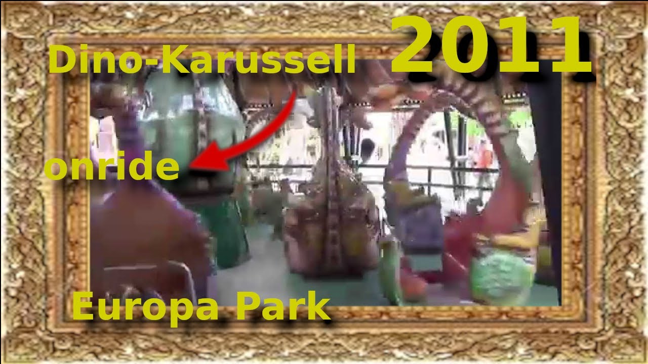Europa Park - Dino-Karussell onride