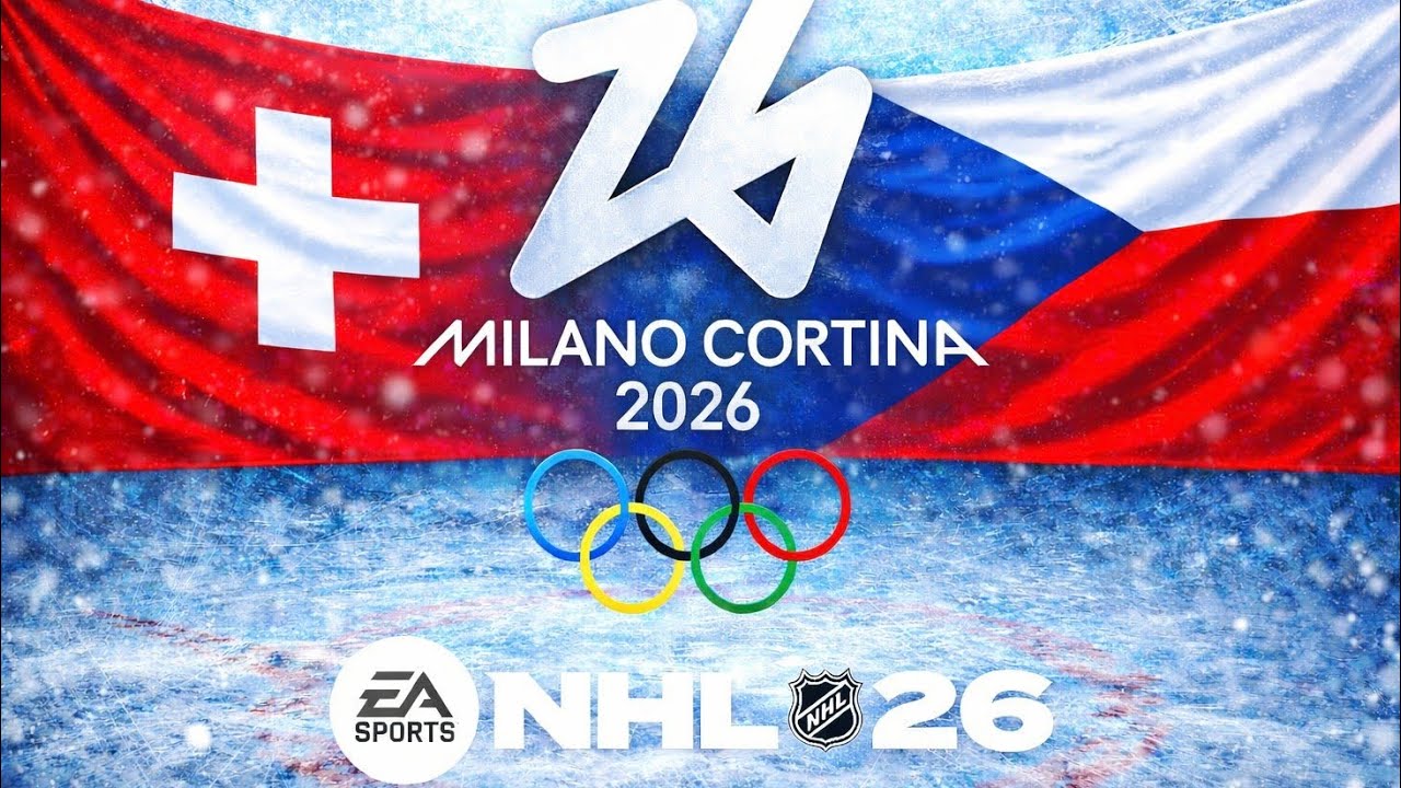 &Scaron;V&Yacute;CARSKO - ČESKO | ZOH 2026 v hokeji | NHL 26 