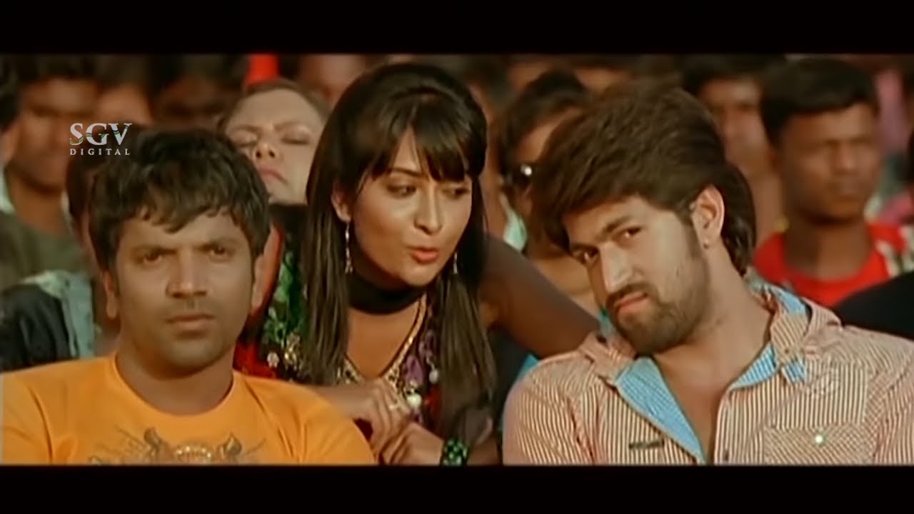 Radhika Pandit 100 Kiss Challenge to Yash | Best Scenes from Rocking Star Yash Movies Kannada