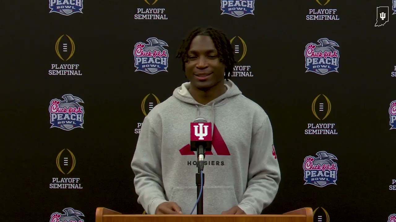 Indiana Football: D'Angelo Ponds Previews the Peach Bowl