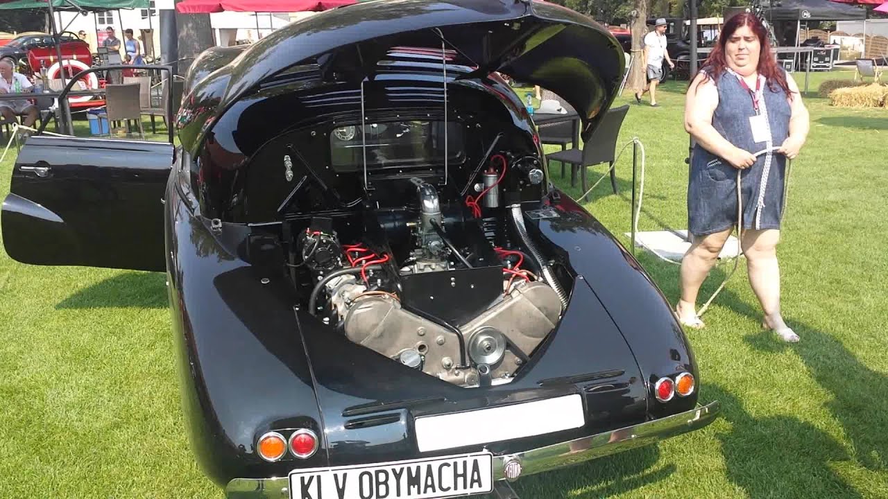 Tatra 87 engine work