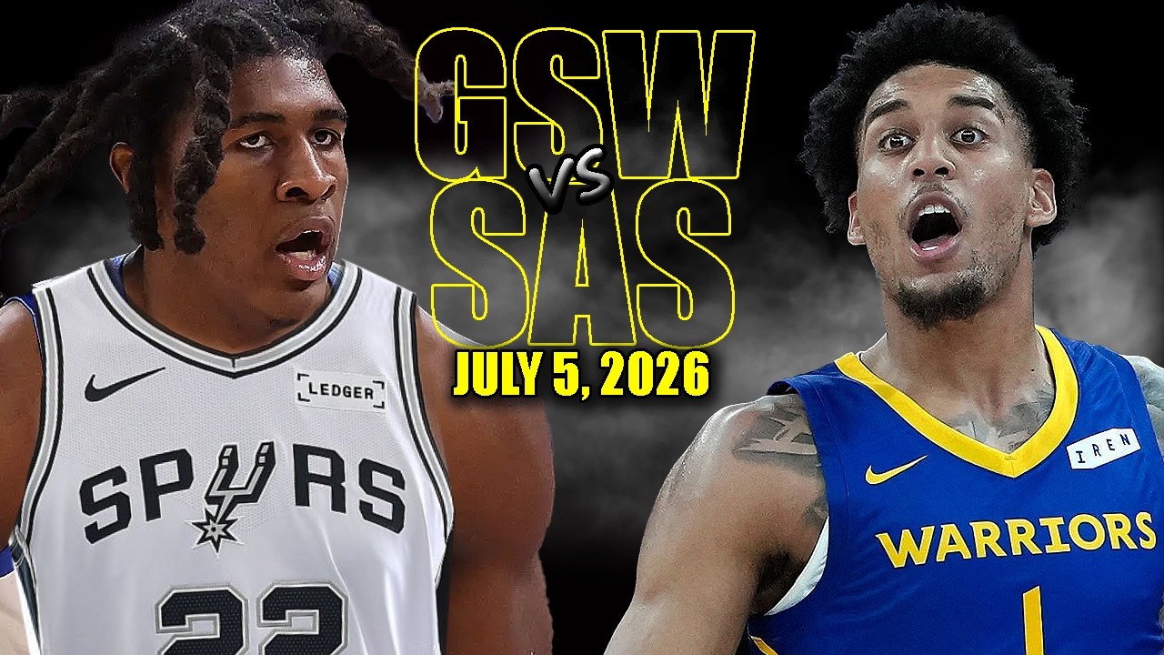 San Antonio Spurs vs Golden State Warriors Full Game Highlights - July 5, 2026 | NBA Summer League
