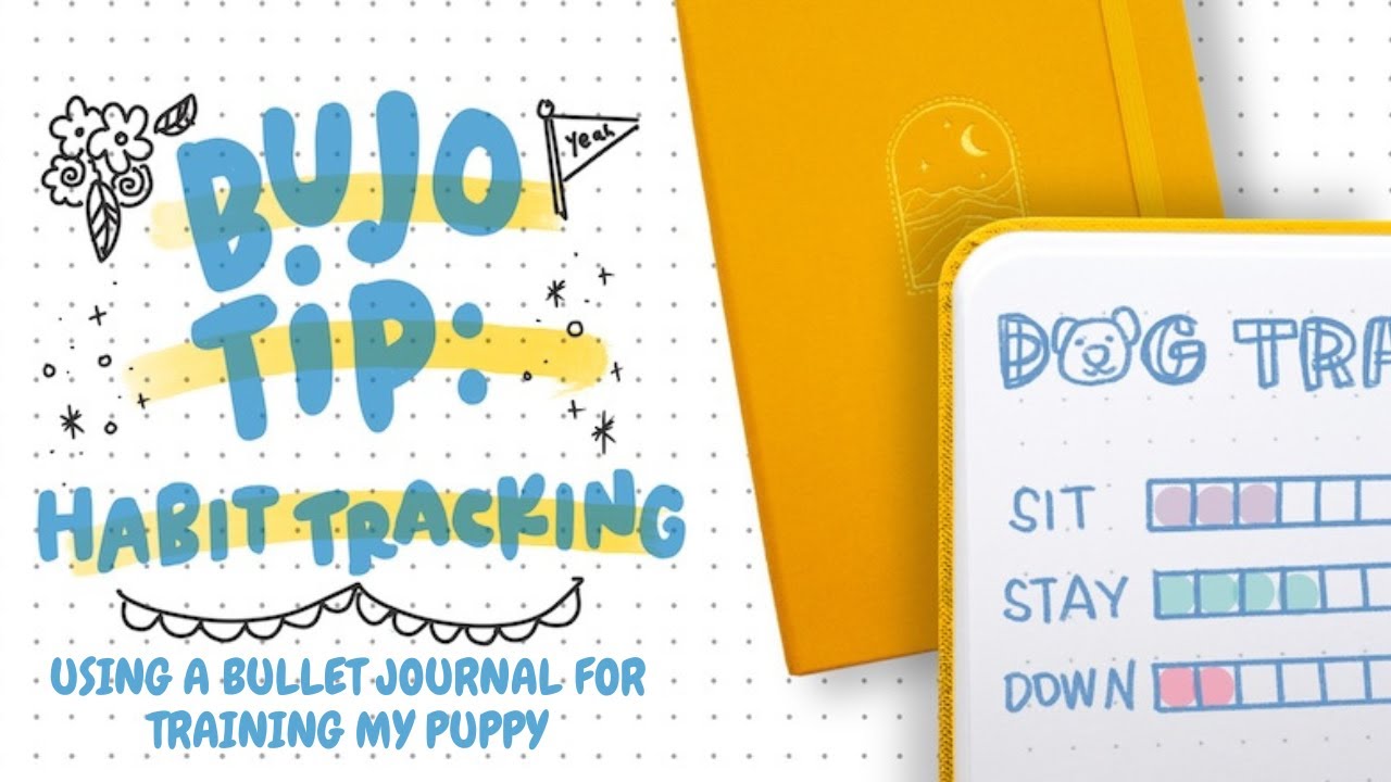 Bullet Journaling for Puppy Training | Tracking Progress & Building Habits