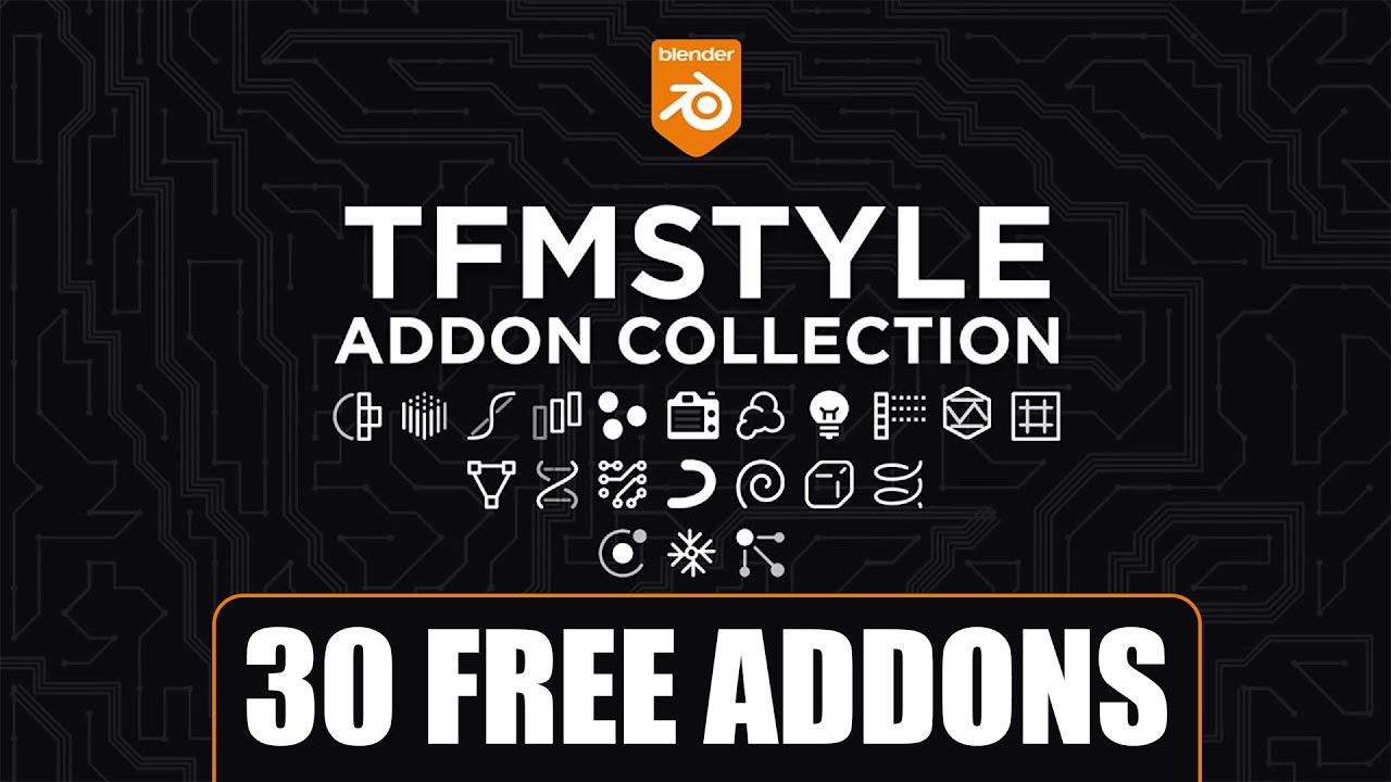 All my Blender Addons are now free, 30 Addons!
