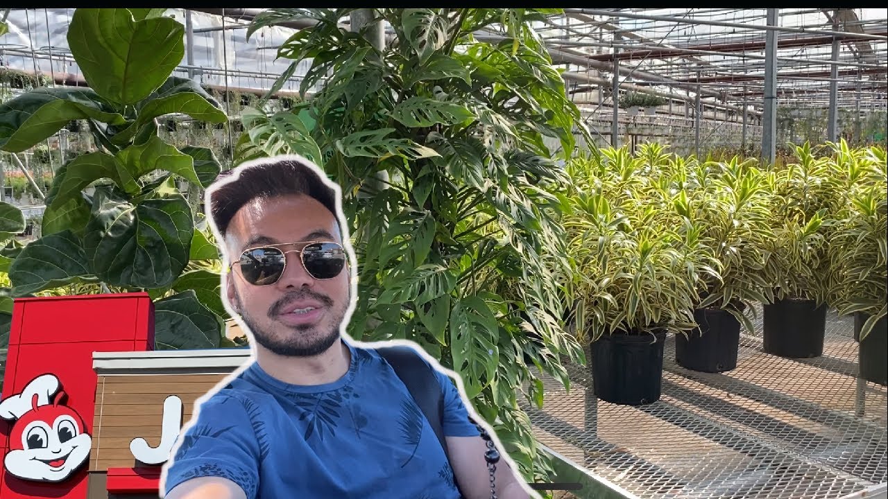 Nursery Plant Tour + Jollibee & Chat | Houseplant Vlog