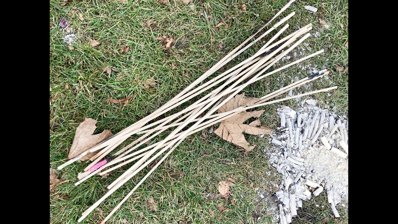 Firework Sticks Reuse