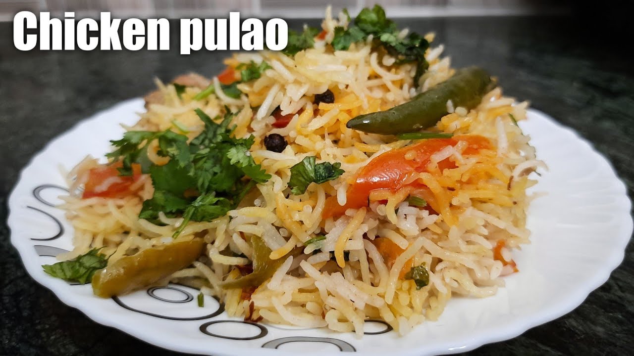 chicken pulao recipe 😋 easy to cook very testy | @MasalaStories