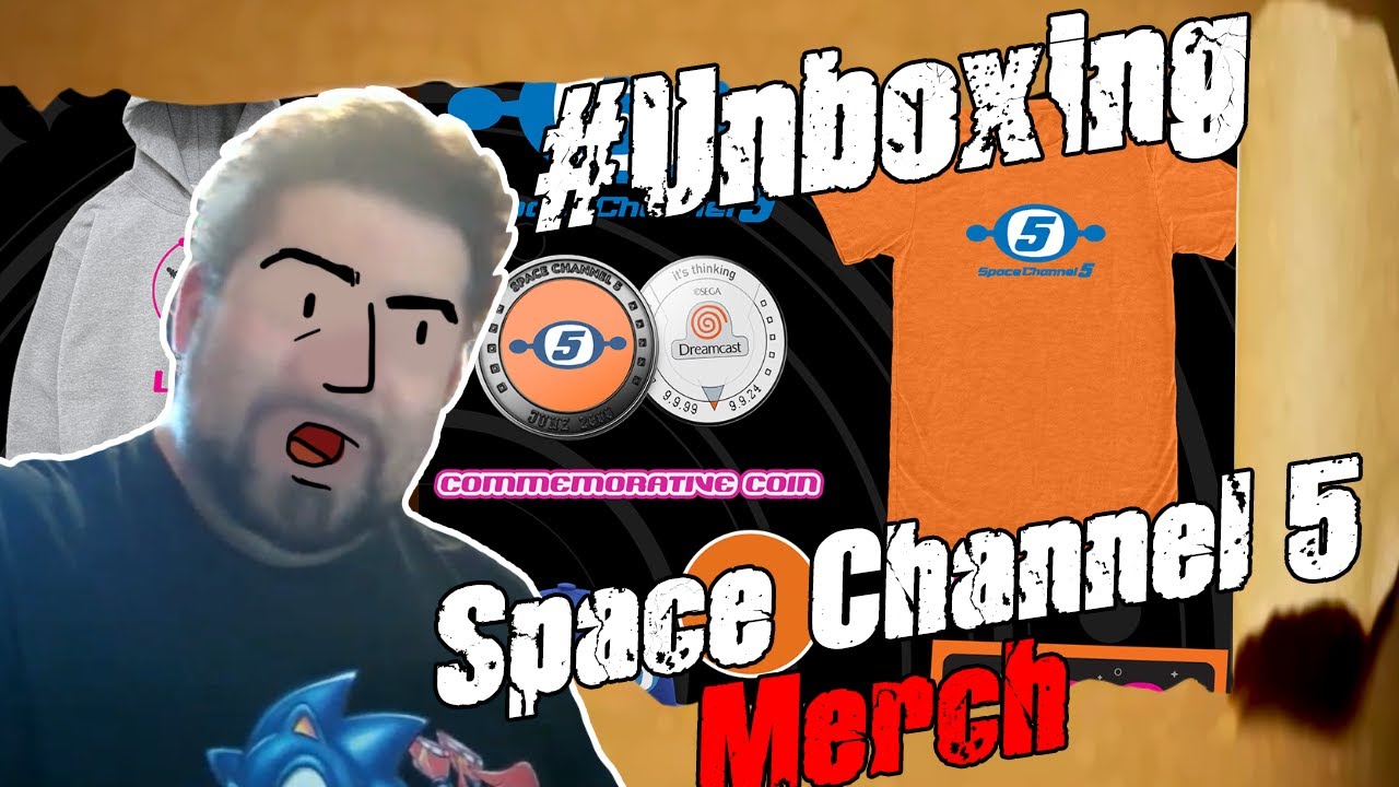 CollectorGaming #unboxing #SPACECHANNEL5 Dreamcast merch! #limitedrungames