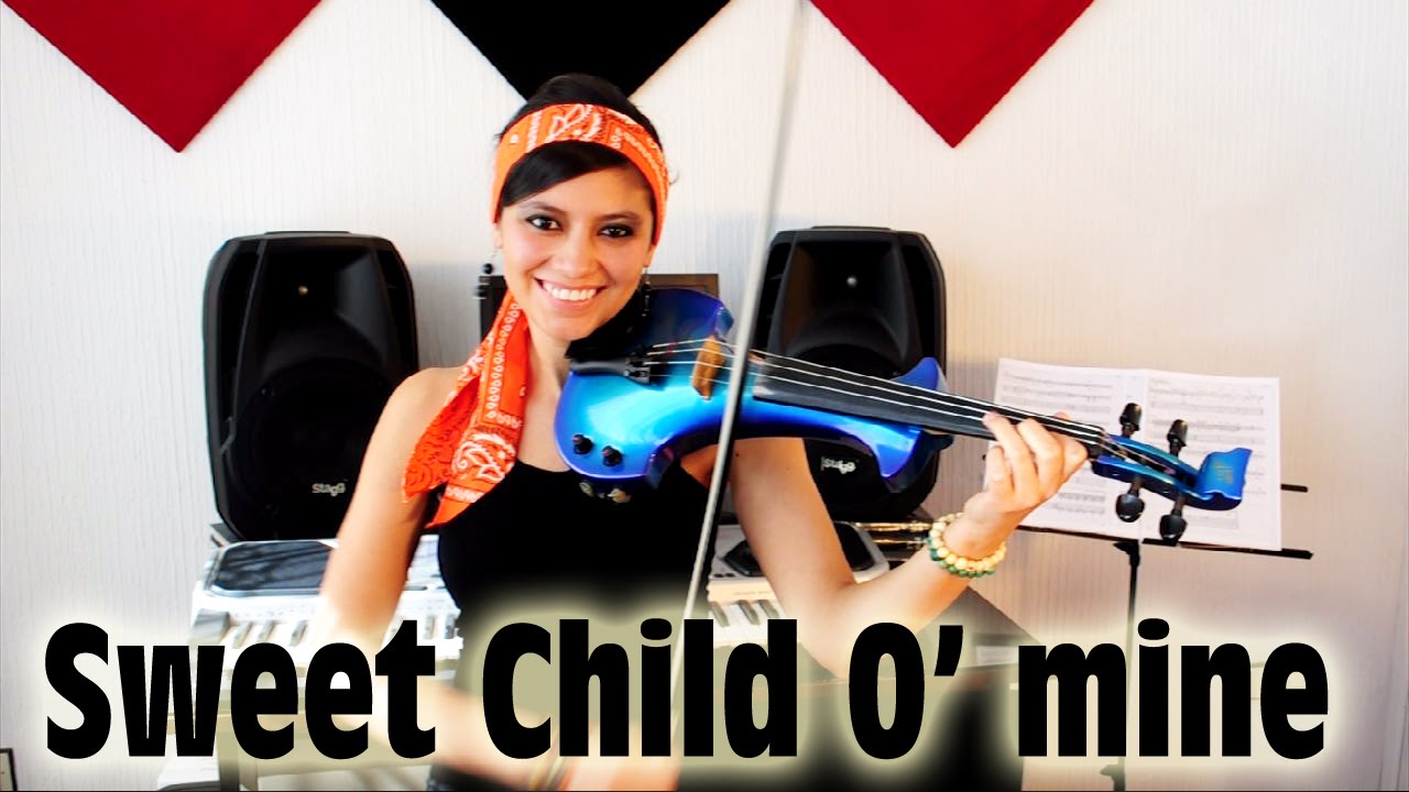GUNS N' ROSES 💿 en VIOLIN ELECTRICO!! (Sweet child O' mine)