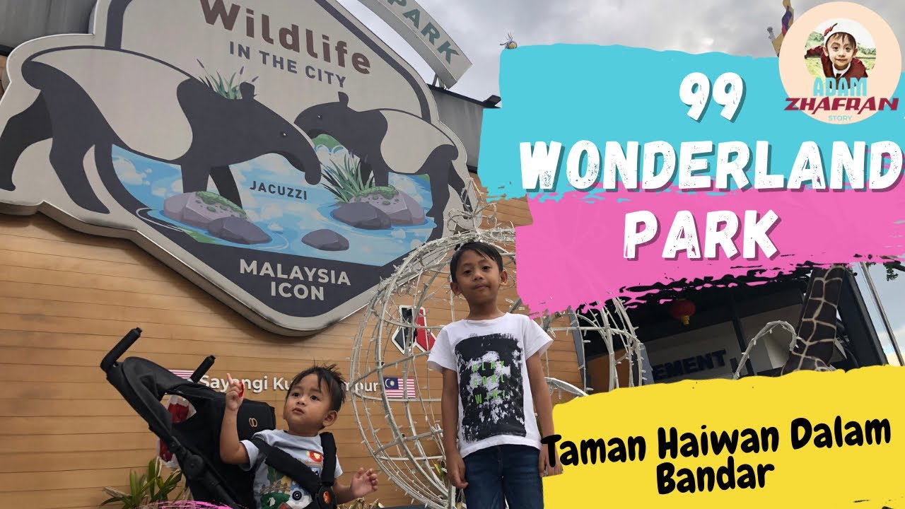 Banyak juga Haiwan Jinak di 99 Wonderland Park, KL