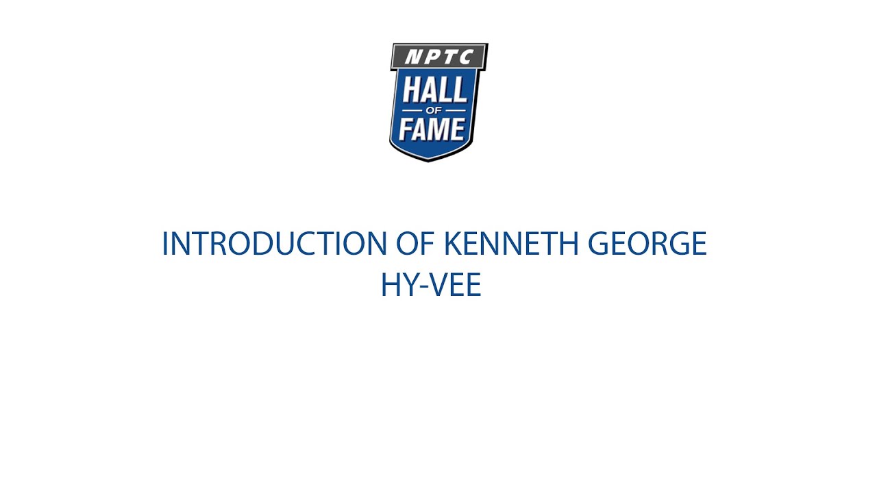 NPTC Hall Of Fame Driver Kenneth George of Hy-Vee