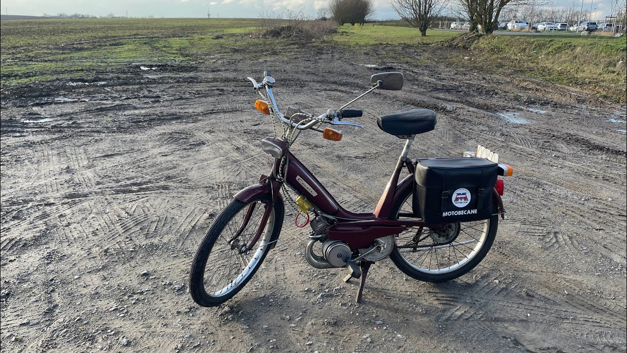 TEST-ESSAIS MOTOBECANE CADY M1 1970 (moteur isodyne)