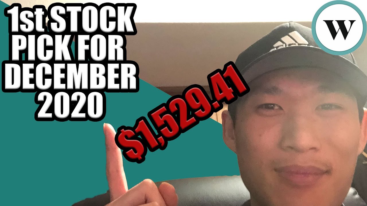 Dividend Stock Pick For December 2020 | Dividend Investing | Wealthsimple Trade | $100 a Week
