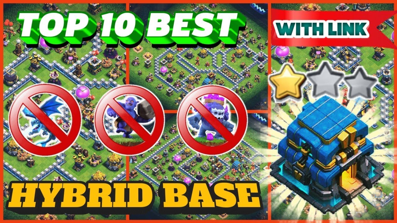 *AFTER UPDATE* TH12 BEST HYBRID BASE TOP 10 + REPLAY || TH12 UNBEATEN BASE WITH LINK TH12 BASE 2024