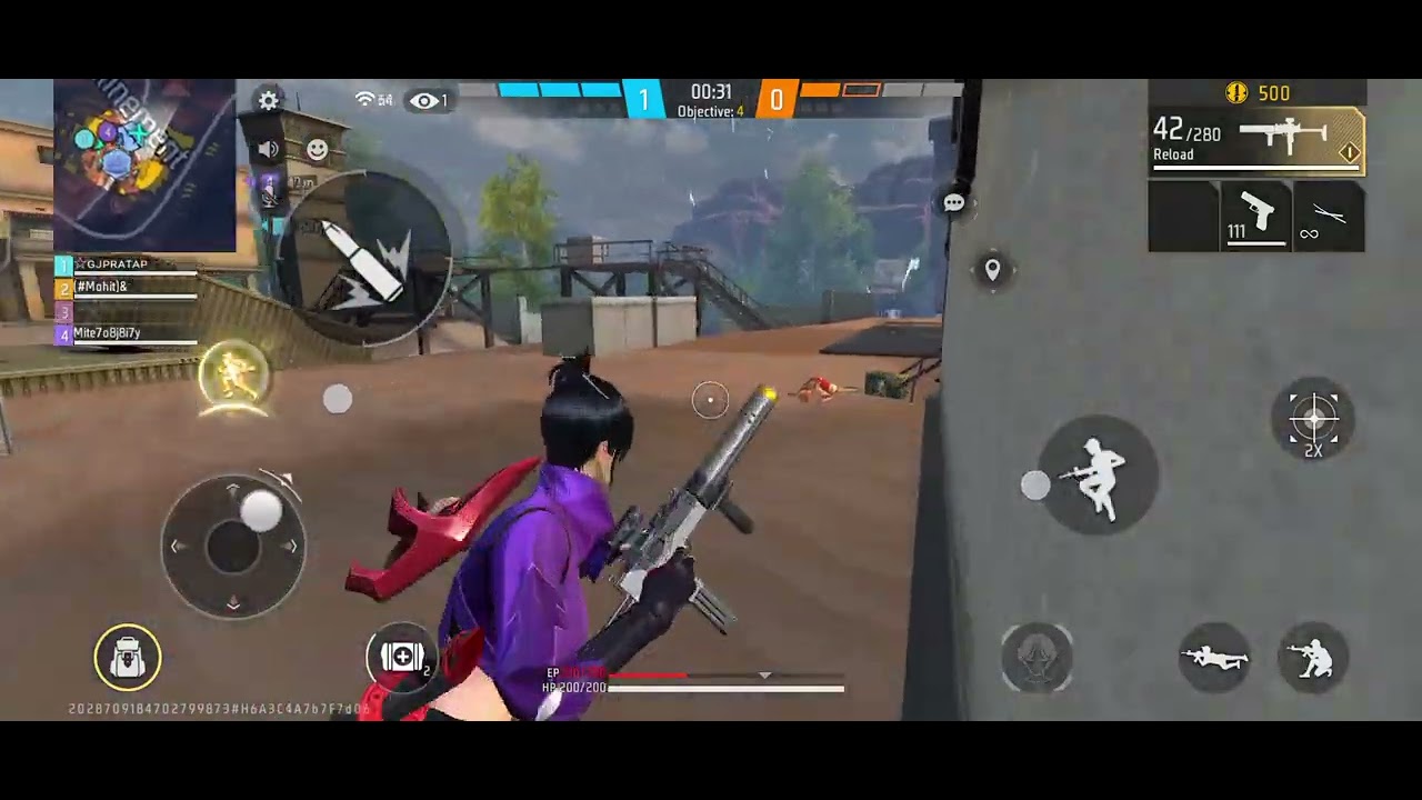 Free Fire Max 🔥🔥👍 Game Play Video Subscribe. |Crazy Gamerz 