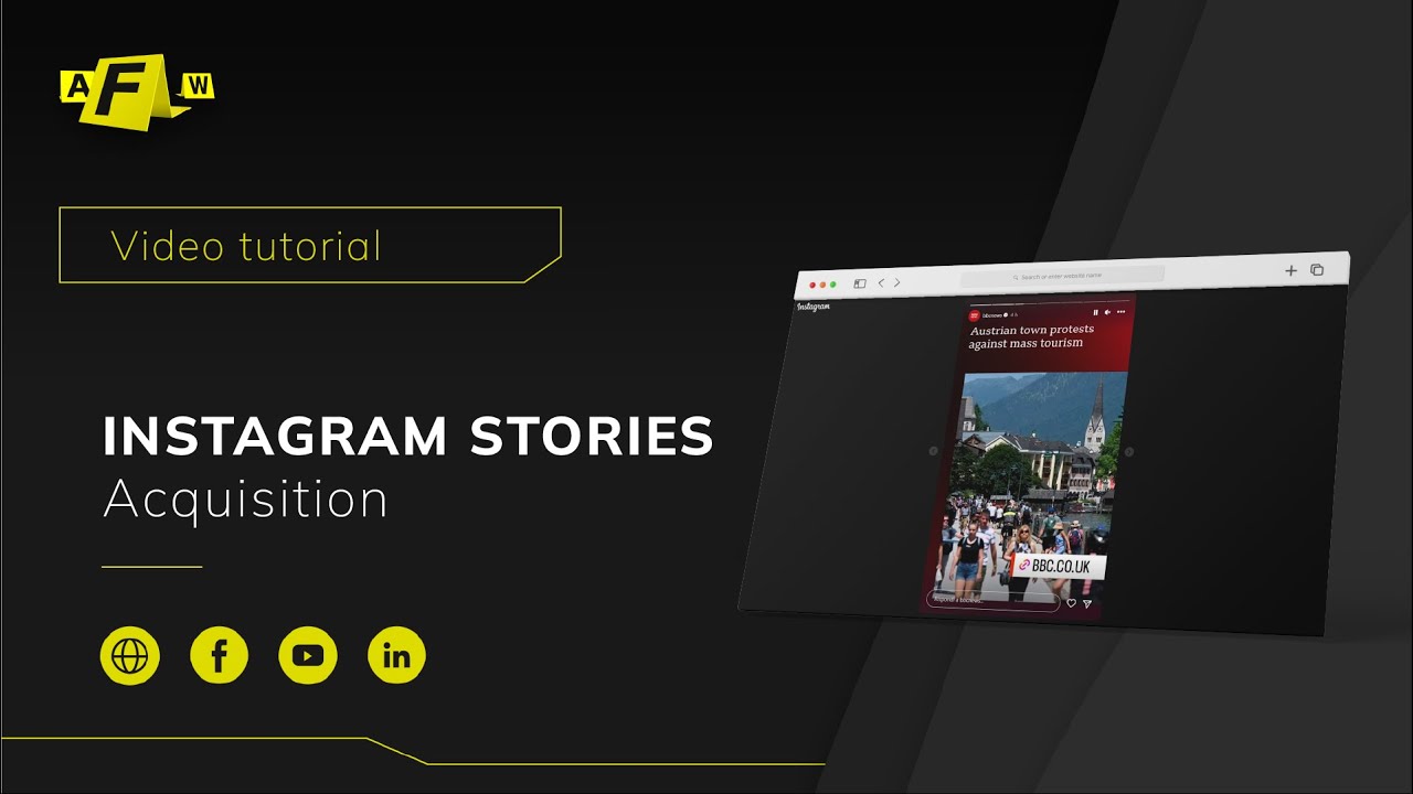 FAW - Forensics acquisition of Instagram Stories