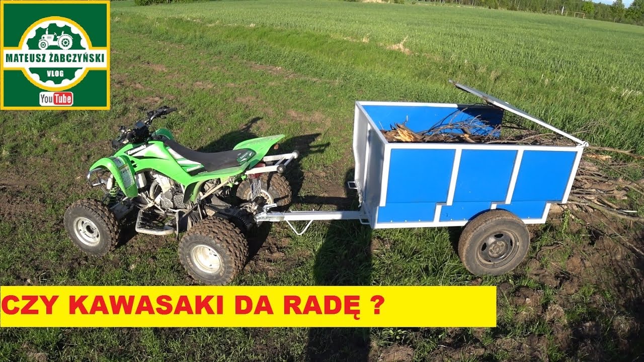 TEST przyczepki do quada