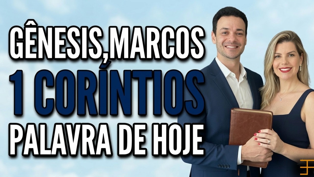 IMPERDÍVEL: GÊNESIS, MARCOS e 1 CORÍNTIOS com COMENTÁRIOS PROFUNDOS! ASSISTA AQUI