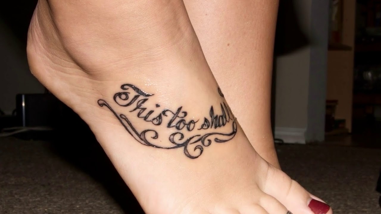 Foot Tattoo Designs, Painful but Beautiful