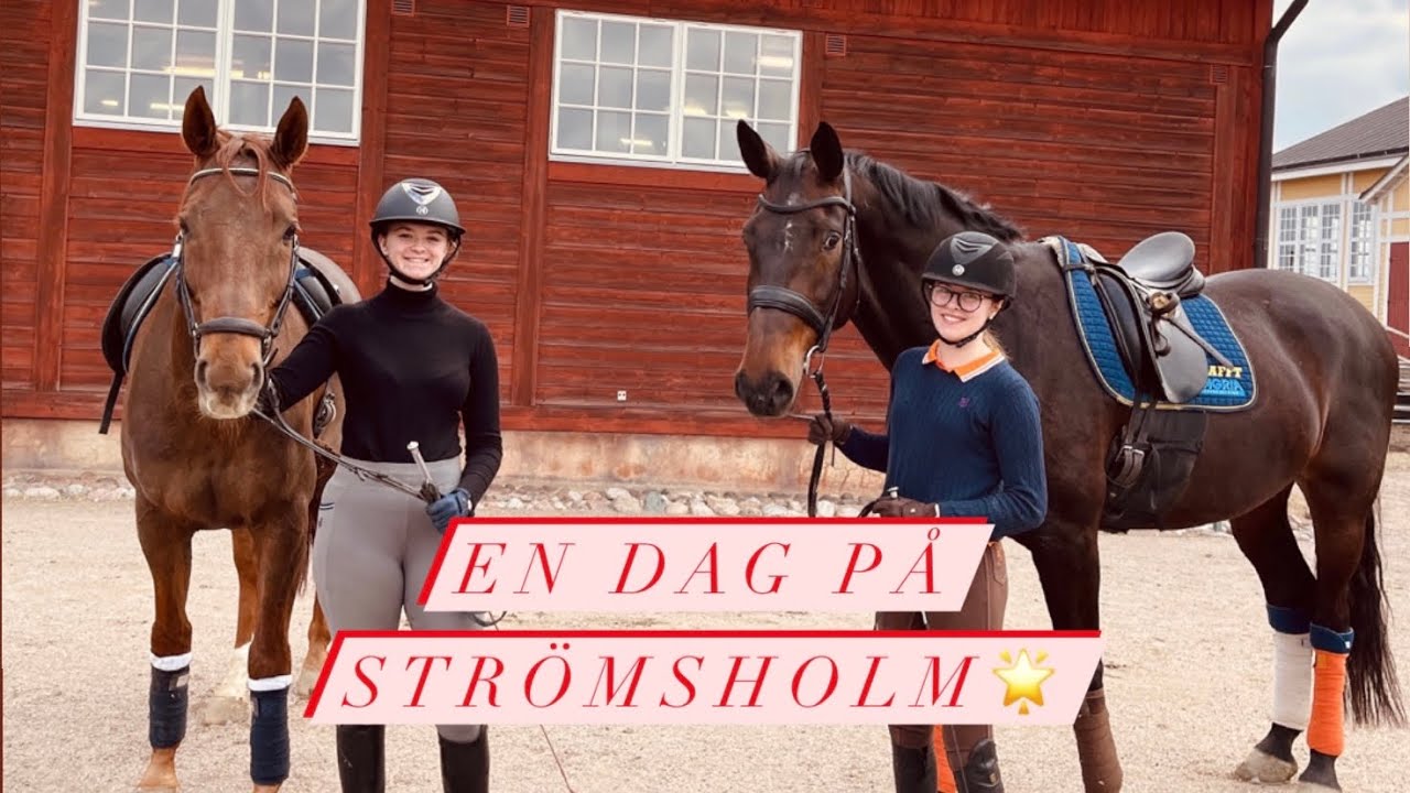 En dag på ridsportsgymnasiet Strömsholm!