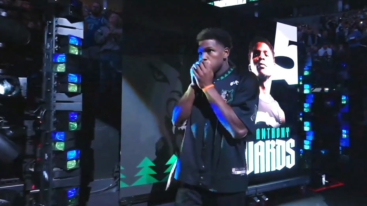 Minnesota Timberwolves 2025-26 NBA Season Opener Intro - Starting Lineup Intro