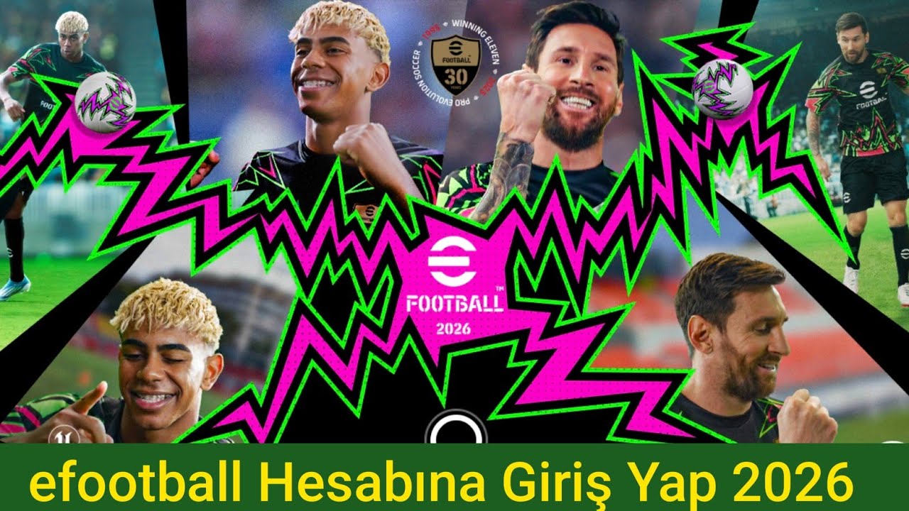 2026'da eFootball Hesabına Nasıl Giriş Yapılır | eFootball Mobil'e Giriş Yapın 