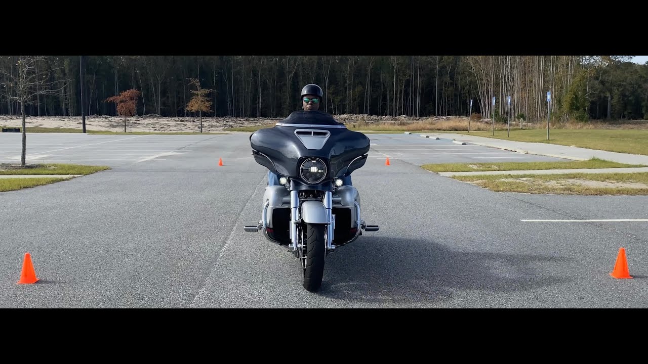 Advanced Slow Motorcycle Riding Skills - Lesson #1 - 