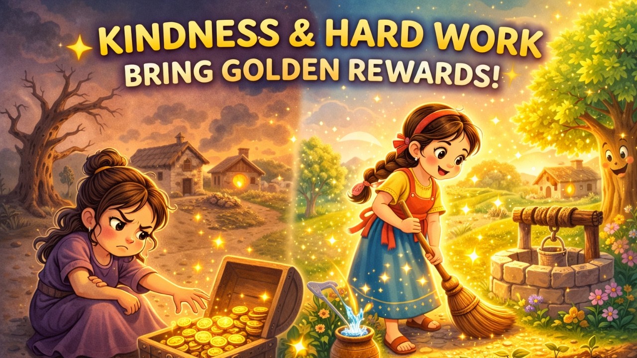 The Kind Girl and the Magical Forest | Heartwarming Kids Story