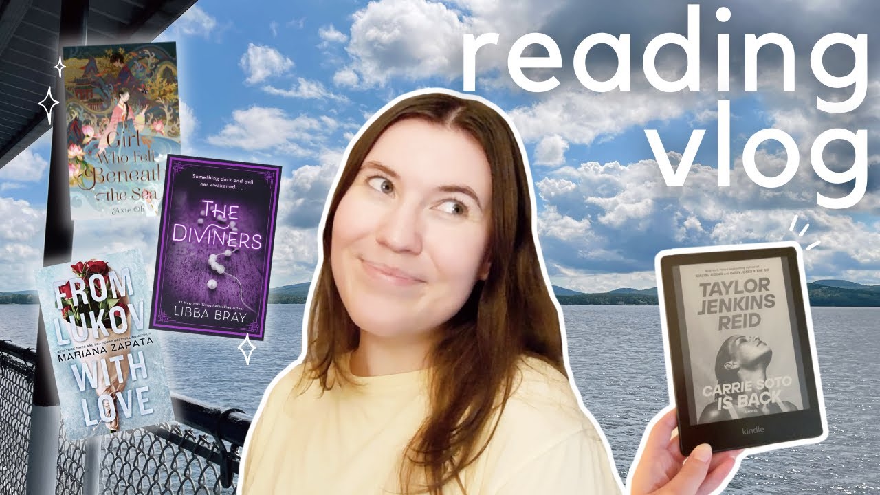 1,200+ pages read, first spooky book of the season + reading carrie soto is back | reading vlog