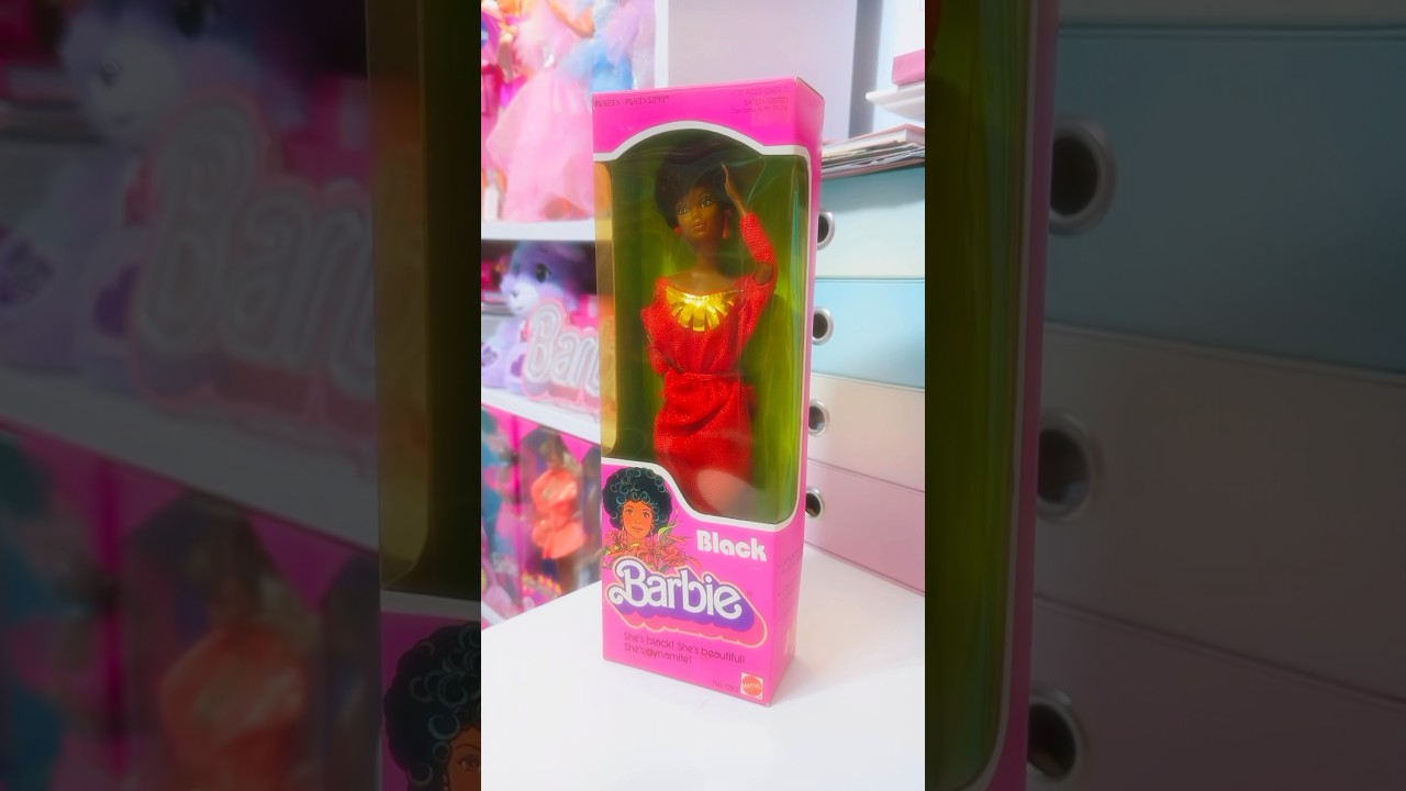 The Story of Black Barbie 🖤 #barbie #doll #mattel #collection