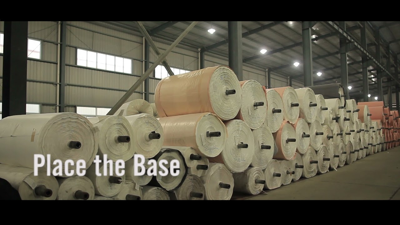 PU leather production process by Bridge