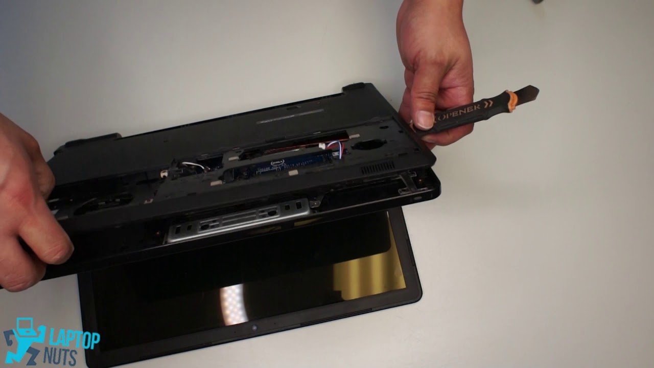 Laptop Dell Inspiron 15 5555 Disassembly Take Apart Sell. SSD, motherboard, cpu, heatsink and fan.