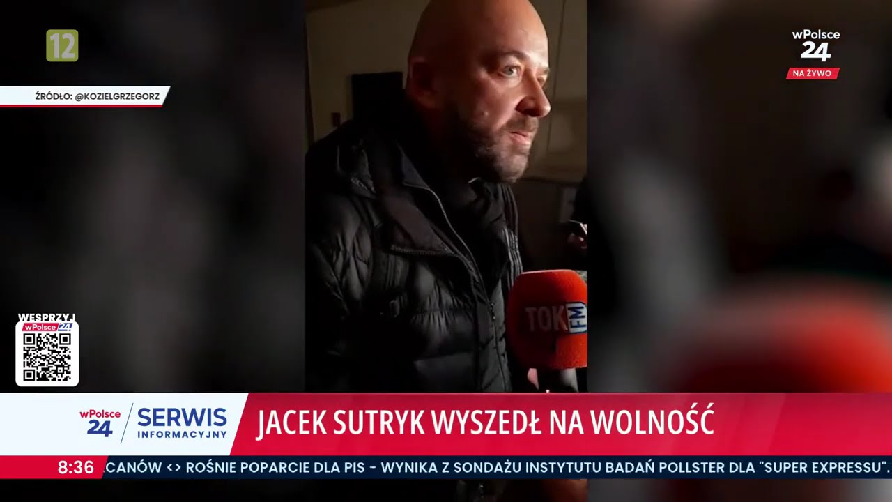 Jacek S. wyszedł na wolność. Wygłosił oświadczenie