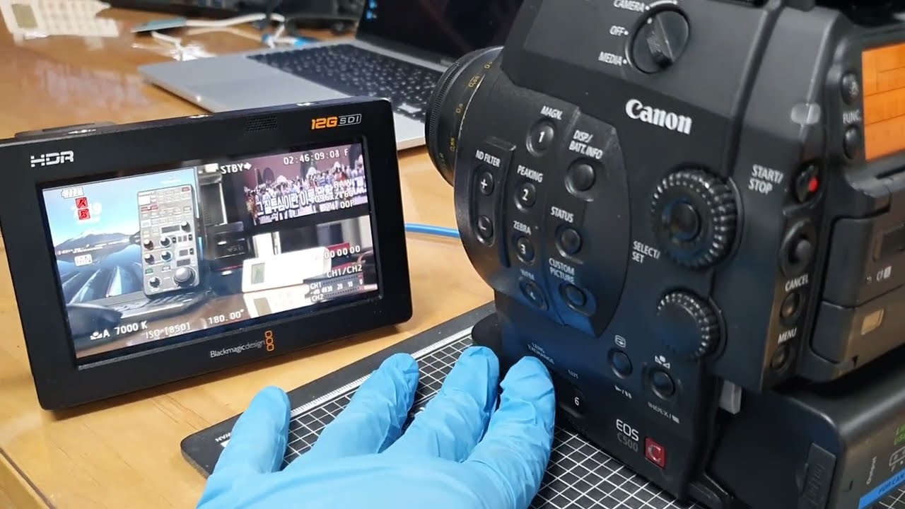 Canon c500 working test