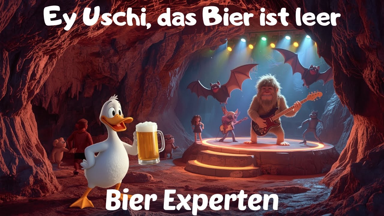 Ey Uschi, das Bier ist leer