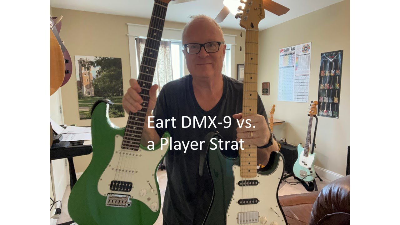 EART DMX-9 vs. a Fender Player Strat