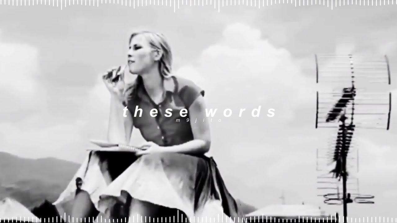natasha bedingfield - these words ( 𝘀𝗹𝗼𝘄𝗲𝗱 + 𝗿𝗲𝘃𝗲𝗿𝗯 )