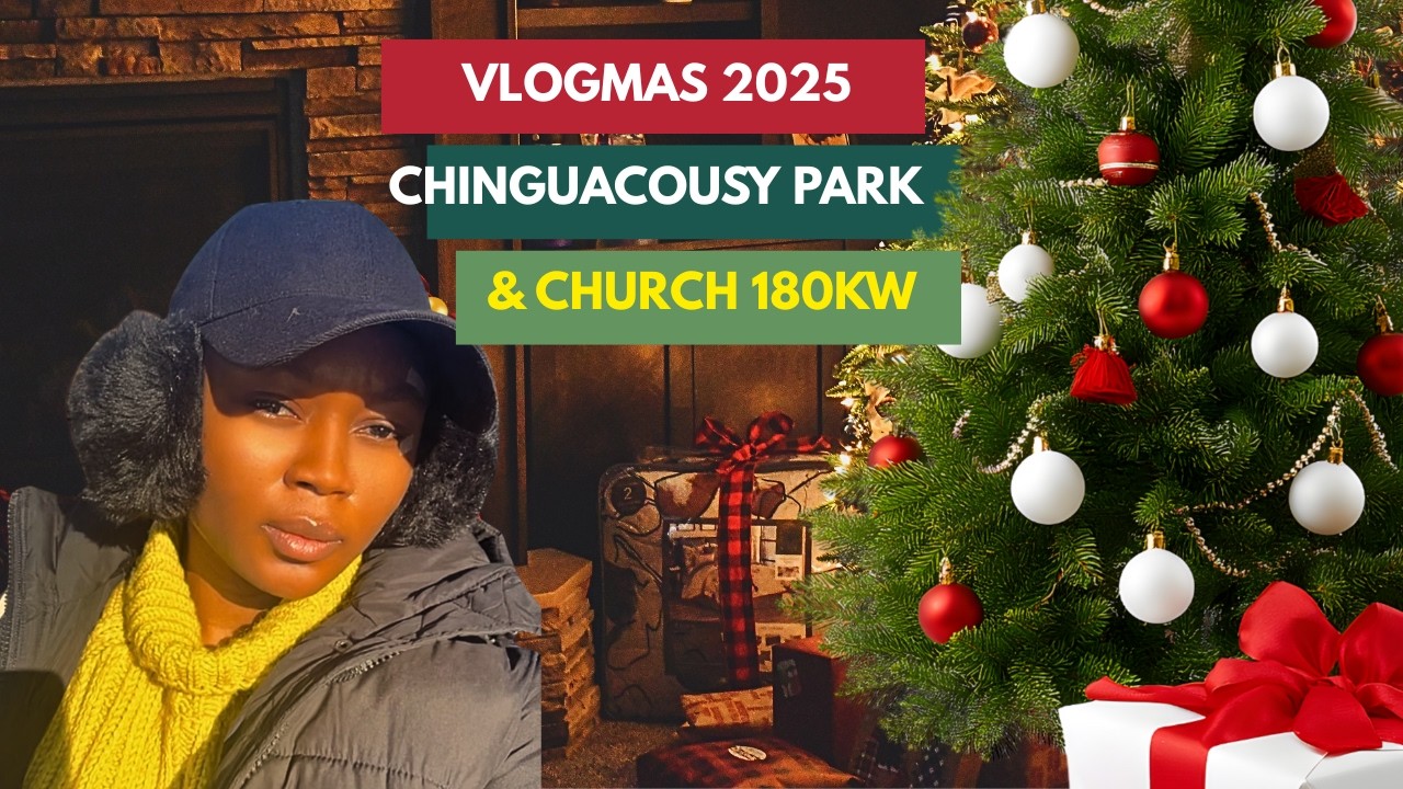 Vlogmas 2025: Парк Чингуакузи, церковь 180 кВт, рождественские покупки начались!
