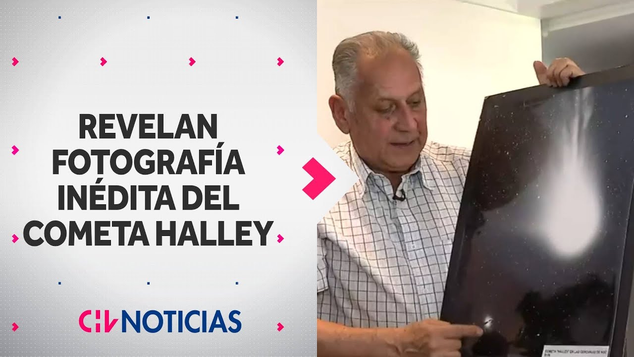FASCINANTE IMÁGEN: Astrofotógrafo chileno reveló foto inédita del Cometa Halley - CHV Noticias
