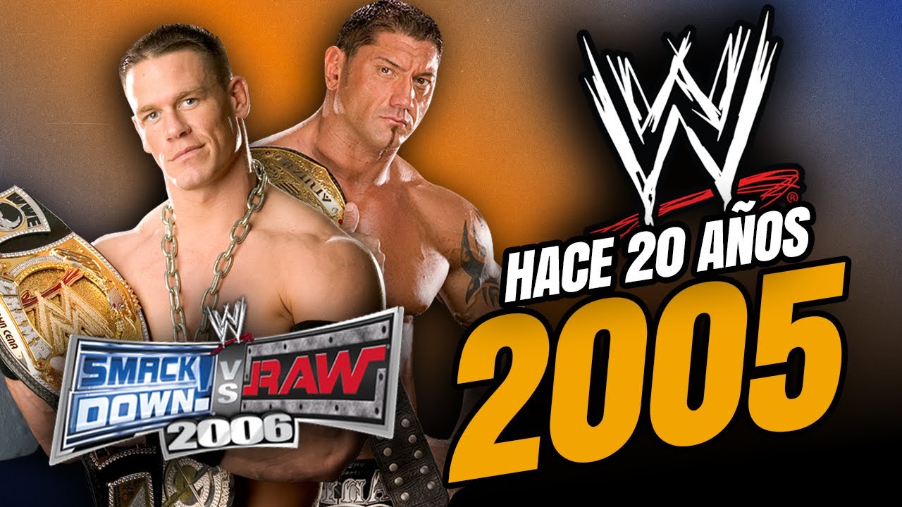 ASÍ ERA LA WWE 20 AÑOS ANTES EN 2005 | Soy Eduardo Bates