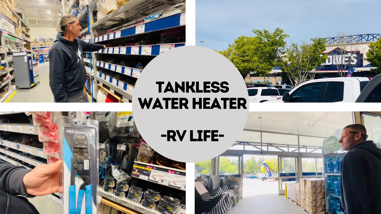 TANKLESS WATER HEATER / RV LIVING / ENDLESS HOT WATER