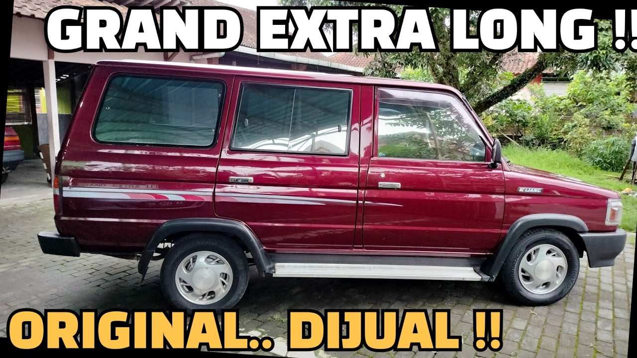Toyota kijang grand extra tahun 1996 istimewa !! dijual
