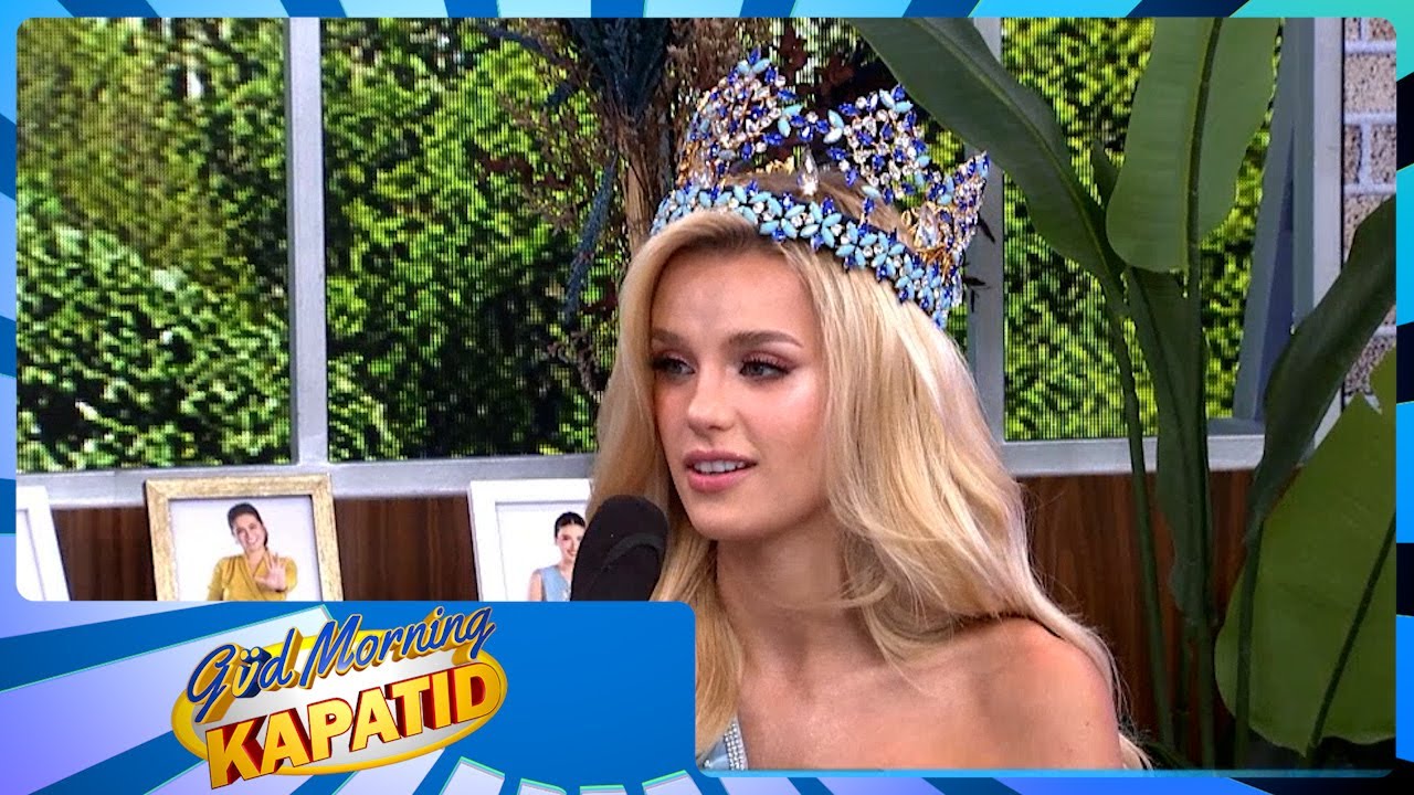 Loding Sikat: Miss World 2024 Krystyna Pyszkova, LIVE sa Gud Morning Kapatid!