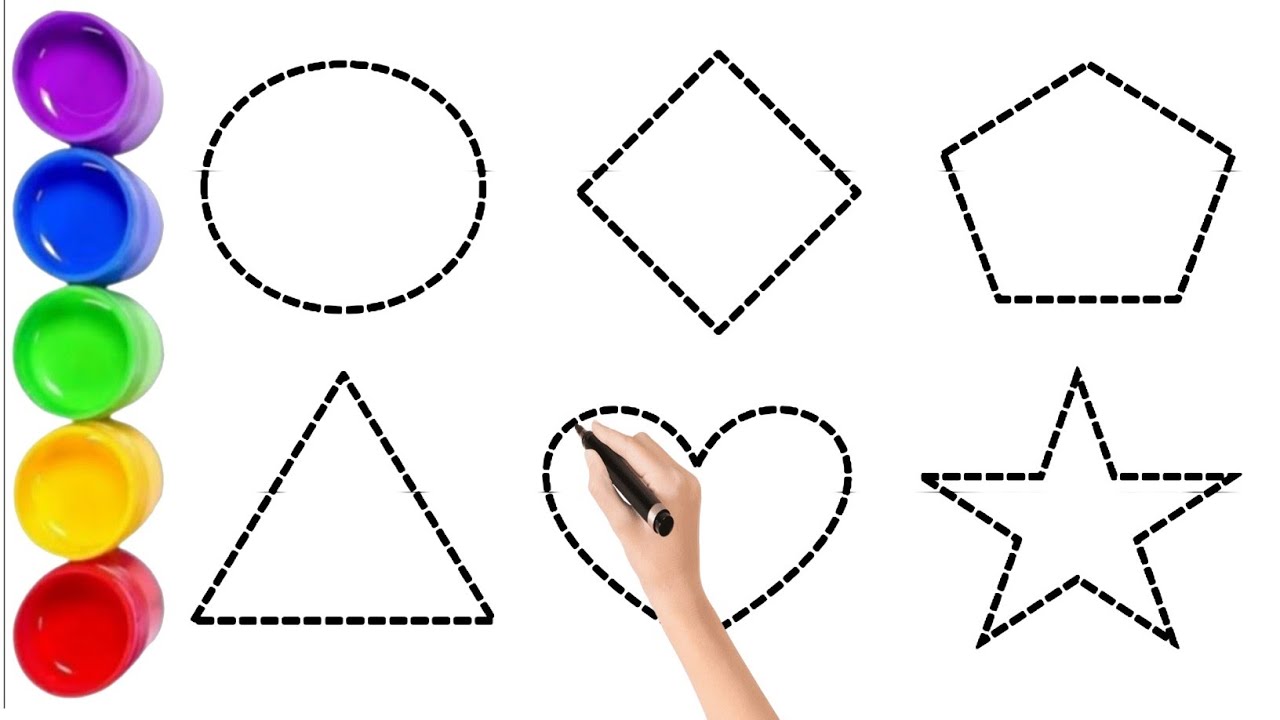 Learn Shapes Together: Circle, Square, and Triangle Adventure!