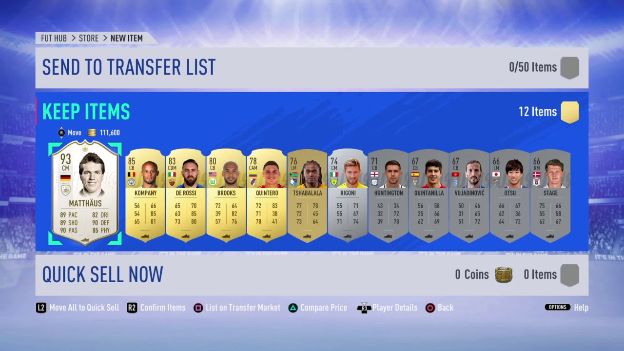 Prime matth&auml;us from pack