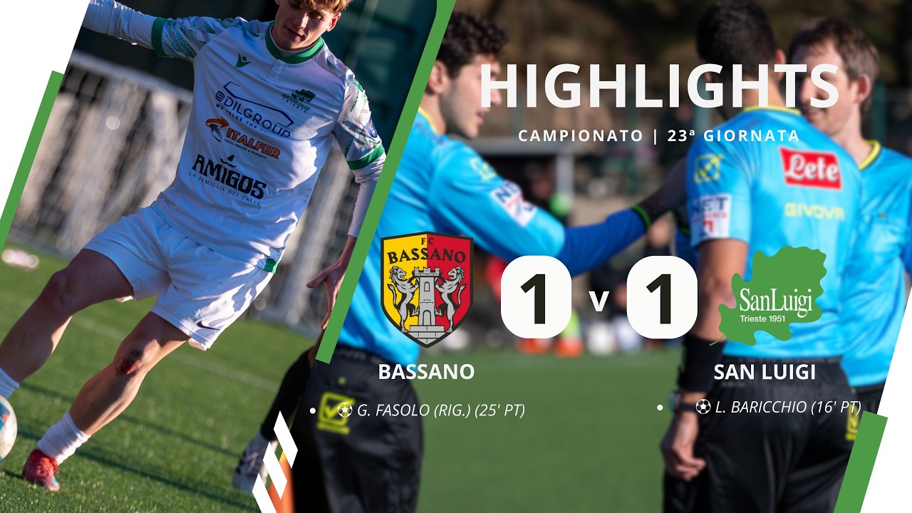 📹 08.02.26 | 23ª Giornata | Bassano - San Luigi Calcio = 1-1 [Highlights]