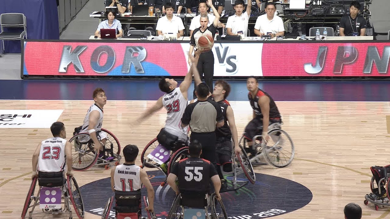 【車いすバスケットボール 三菱電機 WORLD CHALLENGE CUP 2019】9/1 GAME8 男子日本代表 VS 男子韓国代表